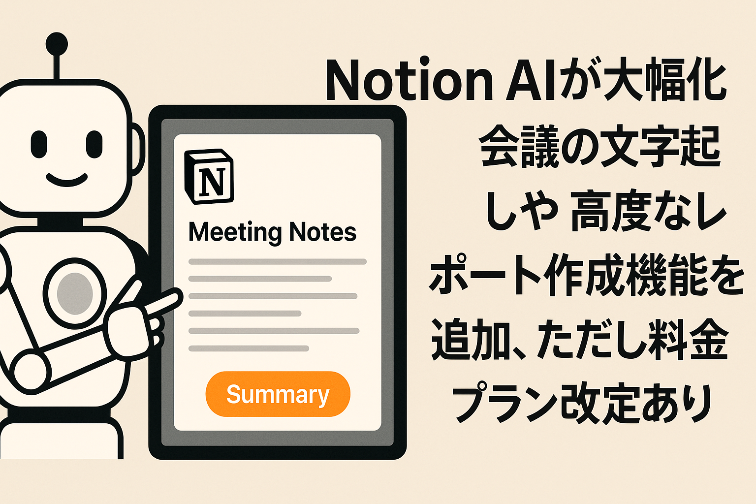 NotionAI 大幅進化